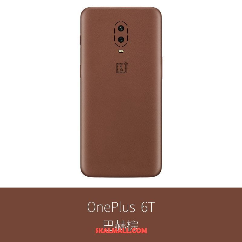 Oneplus 6t Skal Skydd Anpassa Äkta Läder Nubuck Slim Billigt