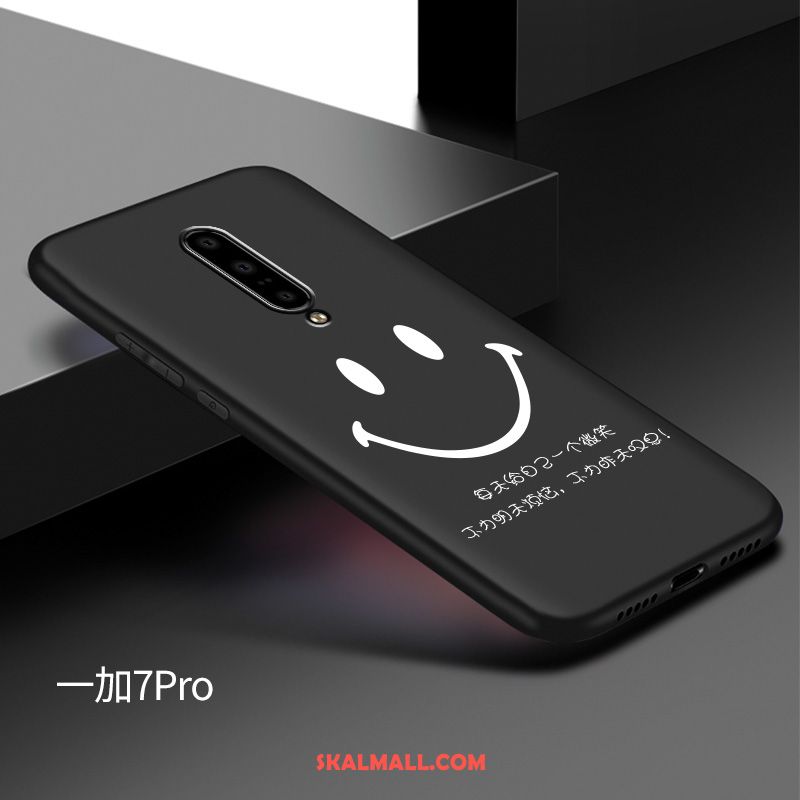 Oneplus 7 Pro Skal Fallskydd Nubuck Anpassa Silikon Mjuk Online