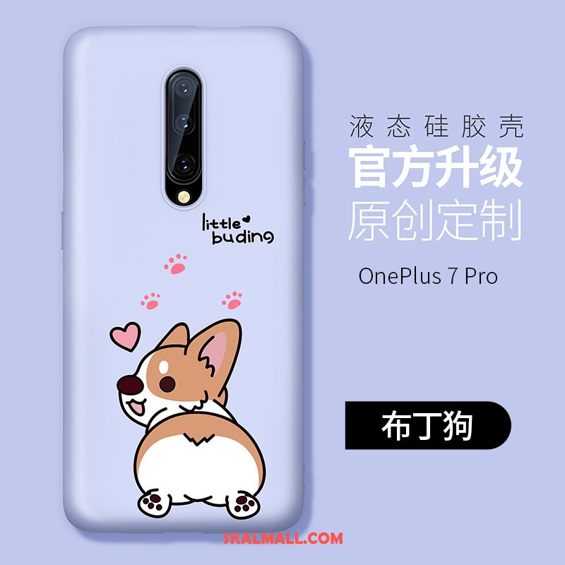 Oneplus 7 Pro Skal Silikon Mobil Telefon Net Red Mjuk Grön Rea