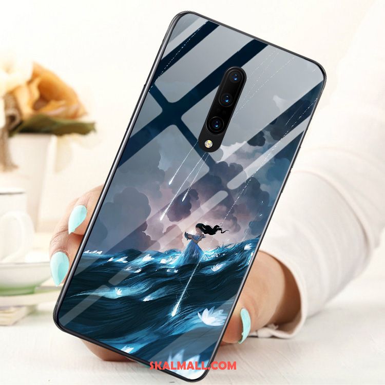 Oneplus 7 Pro Skal Skydd Kreativa Mörkblå Mobil Telefon All Inclusive Köpa