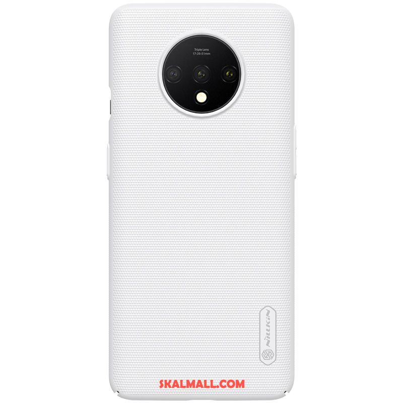 Oneplus 7t Skal Blå Mobil Telefon Lätt Och Tunt Skydd Nubuck På Rea