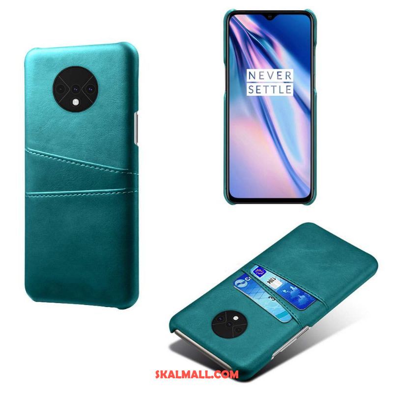 Oneplus 7t Skal Röd Fallskydd Kort Mobil Telefon Ny Fodral Butik