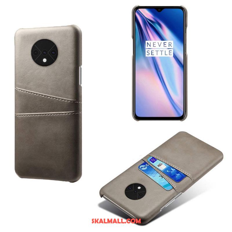 Oneplus 7t Skal Röd Fallskydd Kort Mobil Telefon Ny Fodral Butik