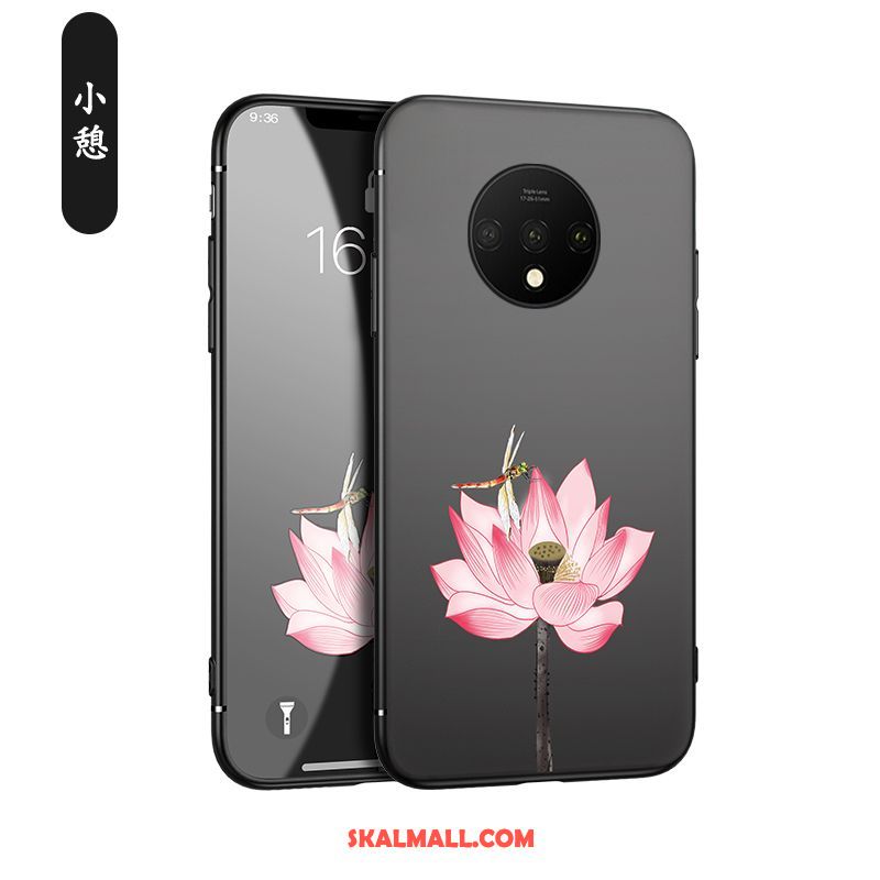 Oneplus 7t Skal Silikon Nubuck Mobil Telefon Fallskydd Slim Billigt