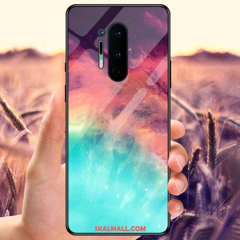 Oneplus 8 Pro Skal Glas Svart All Inclusive Anpassa Spegel Butik