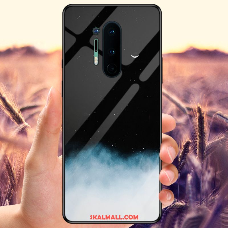 Oneplus 8 Pro Skal Glas Svart All Inclusive Anpassa Spegel Butik