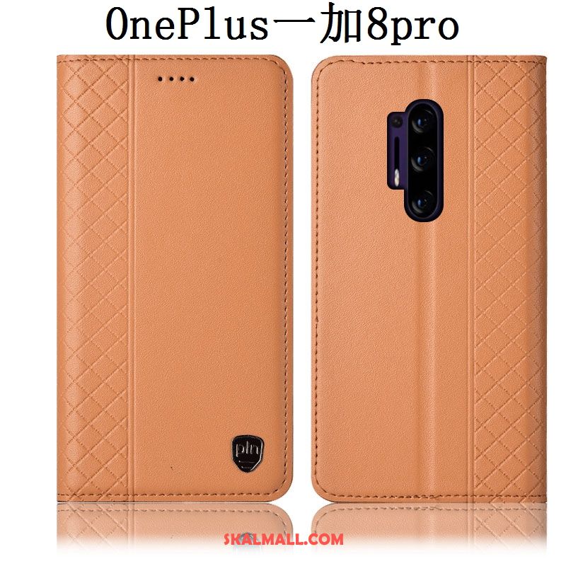 Oneplus 8 Pro Skal Täcka Mobil Telefon Skydd Läderfodral All Inclusive Fodral Till Salu