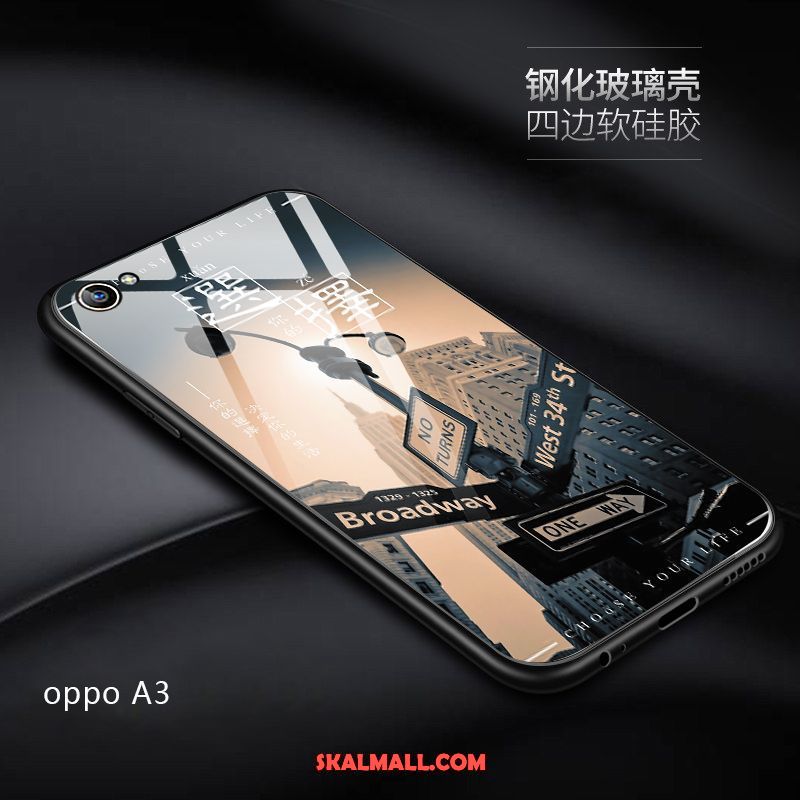 Oppo A3 Skal All Inclusive Trend Skydd Nubuck Personlighet Fodral Rea