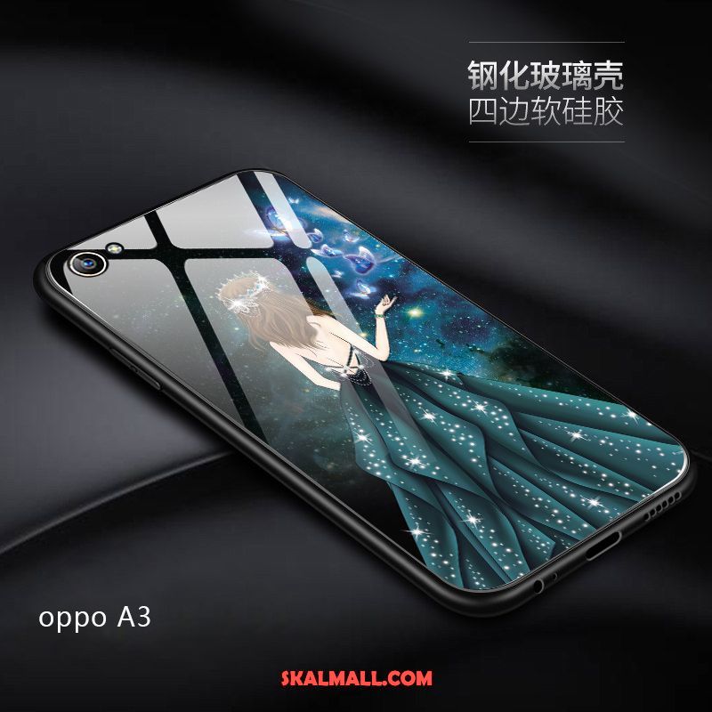 Oppo A3 Skal All Inclusive Trend Skydd Nubuck Personlighet Fodral Rea