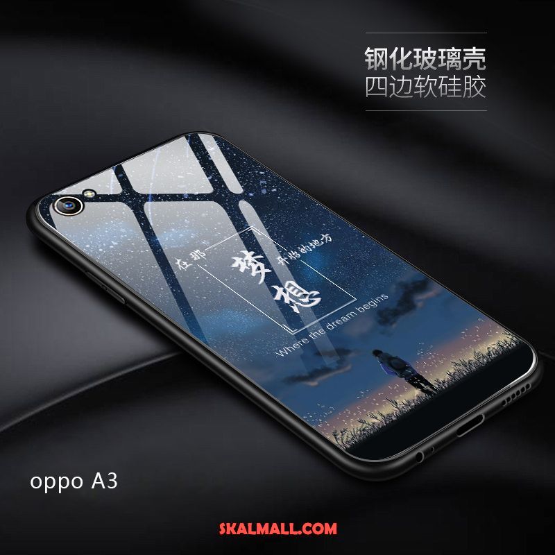 Oppo A3 Skal All Inclusive Trend Skydd Nubuck Personlighet Fodral Rea