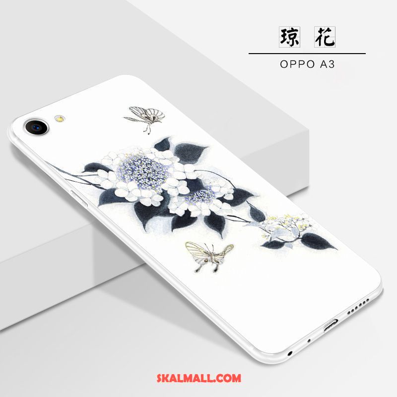 Oppo A3 Skal Personlighet Net Red Tecknat Ny Nubuck Rea