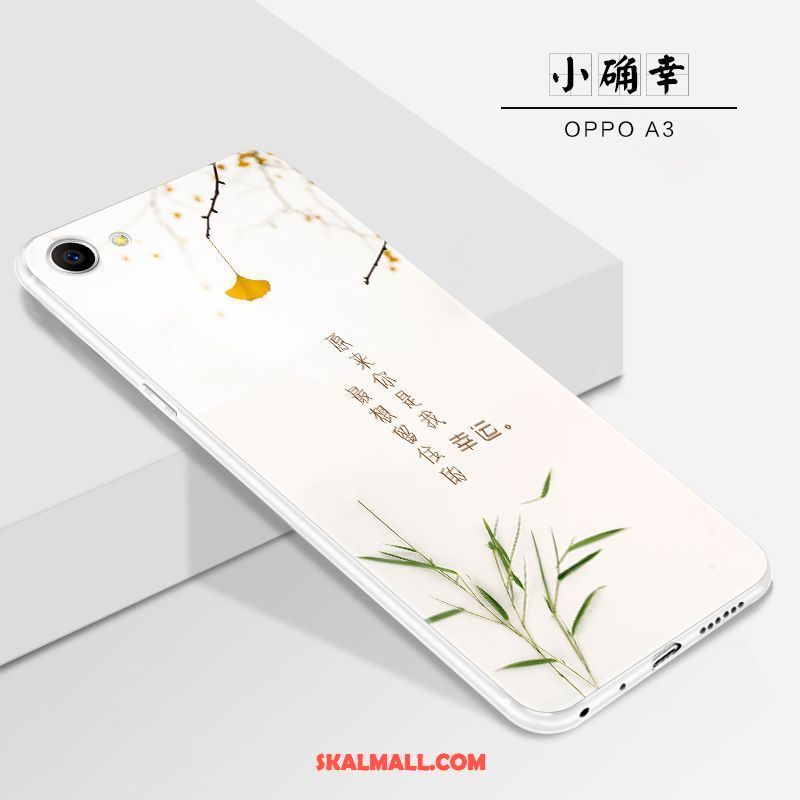 Oppo A3 Skal Personlighet Net Red Tecknat Ny Nubuck Rea