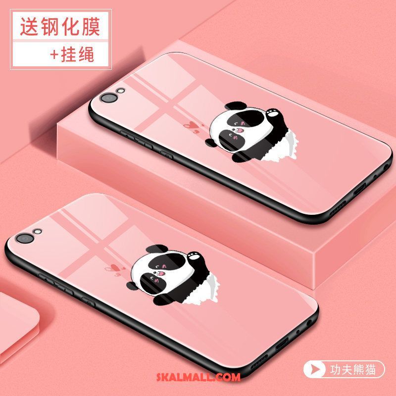 Oppo A3 Skal Silikon Rosa Kreativa Fallskydd Personlighet Rea