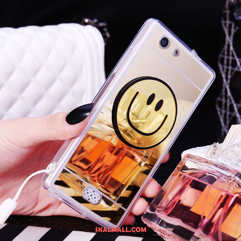 Oppo A31 Skal Rosa Hängsmycken Mjuk Smiley Skydd Rea