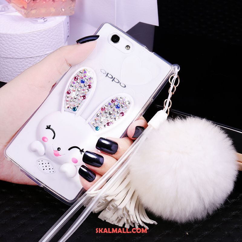 Oppo A31 Skal Strass Rosa Support Mjuk Hängsmycken Fodral Till Salu