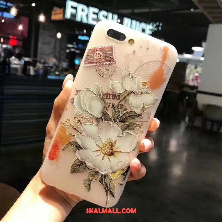 Oppo A3s Skal Mjuk Trend All Inclusive Rosa Blommor Rabatt