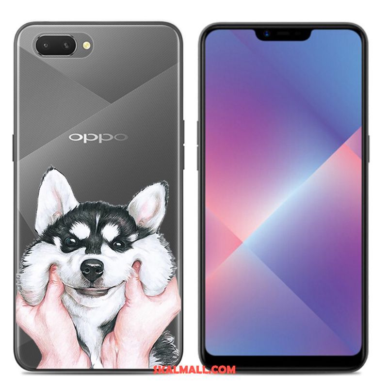 Oppo A3s Skal Tecknat Kreativa Mjuk Silikon Skydd Billigt