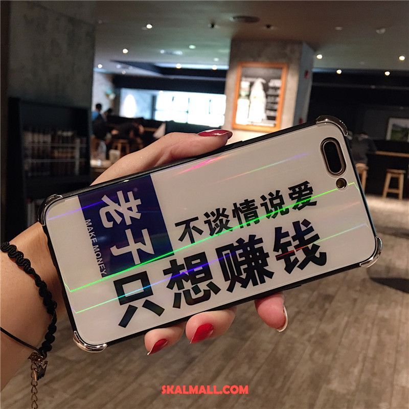 Oppo A5 Skal Glas Trend Mobil Telefon Personlighet Färg Billiga