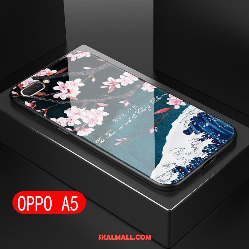 Oppo A5 Skal Konst Blommor All Inclusive Glas Mobil Telefon Till Salu