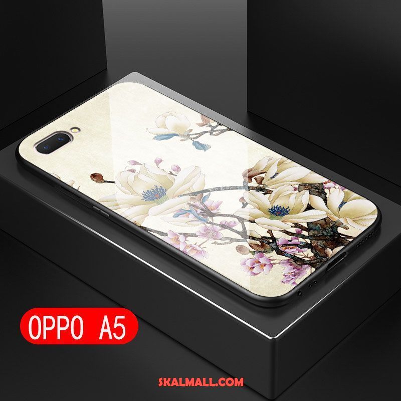 Oppo A5 Skal Konst Blommor All Inclusive Glas Mobil Telefon Till Salu