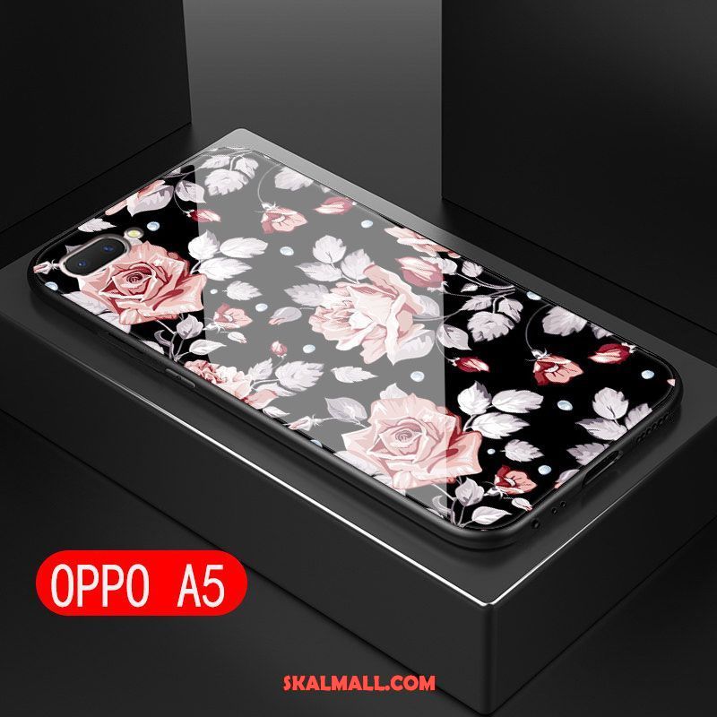 Oppo A5 Skal Konst Blommor All Inclusive Glas Mobil Telefon Till Salu