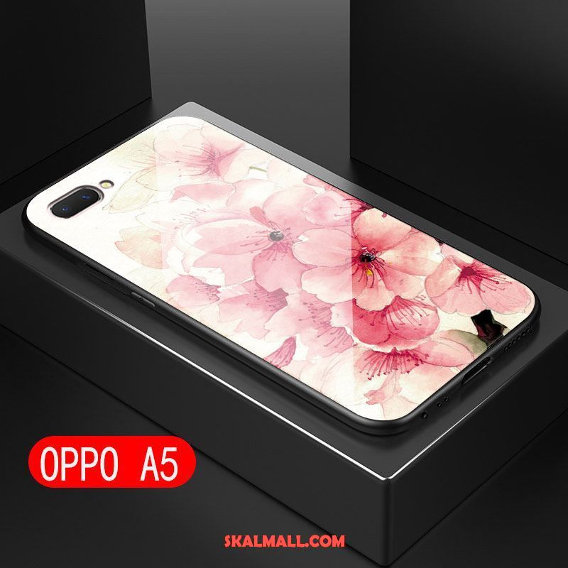 Oppo A5 Skal Konst Blommor All Inclusive Glas Mobil Telefon Till Salu