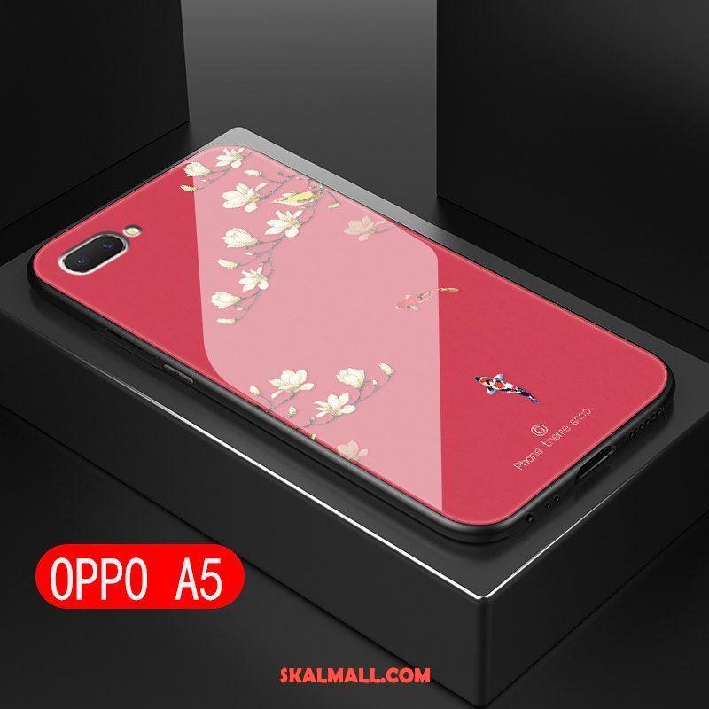 Oppo A5 Skal Konst Blommor All Inclusive Glas Mobil Telefon Till Salu