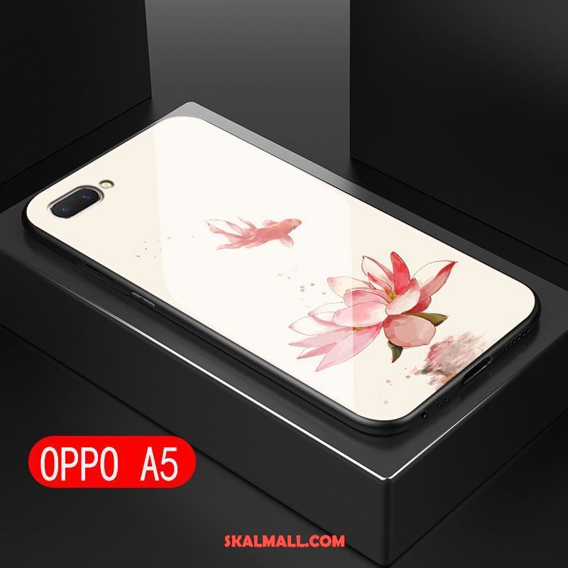 Oppo A5 Skal Konst Blommor All Inclusive Glas Mobil Telefon Till Salu