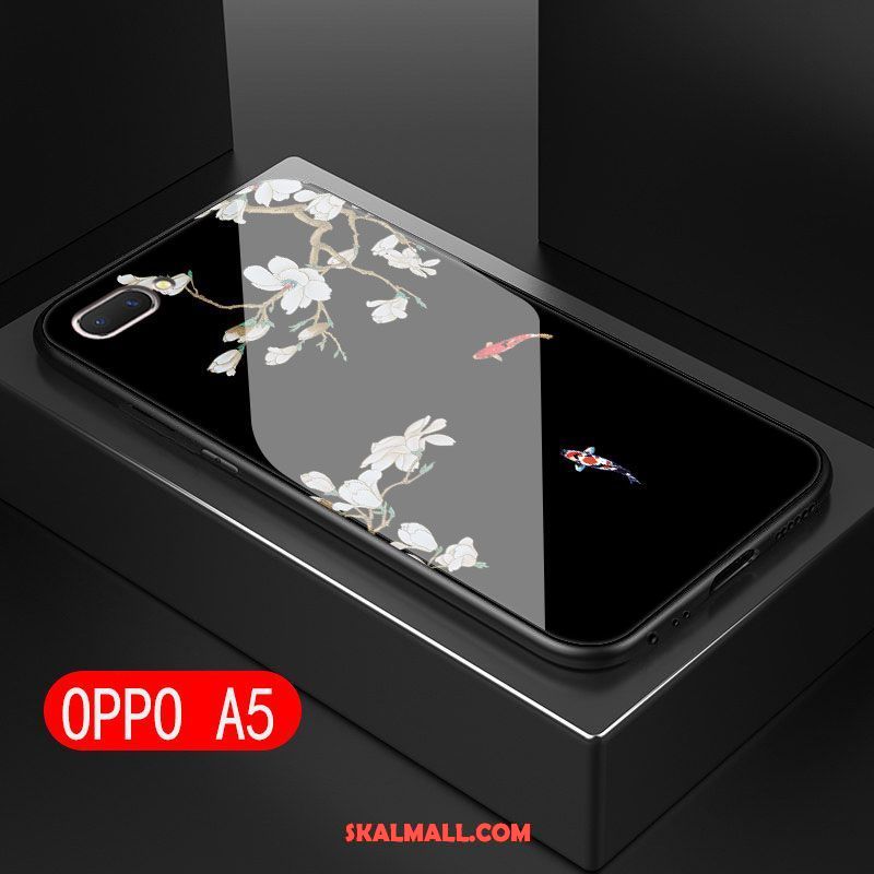 Oppo A5 Skal Konst Blommor All Inclusive Glas Mobil Telefon Till Salu