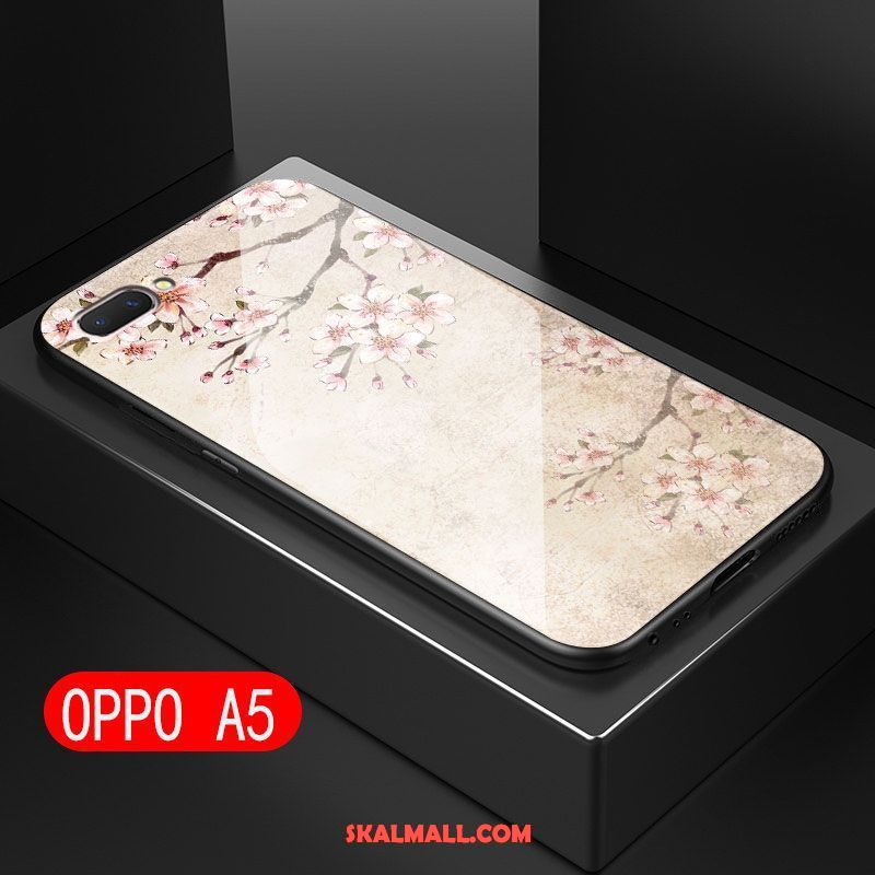 Oppo A5 Skal Konst Blommor All Inclusive Glas Mobil Telefon Till Salu