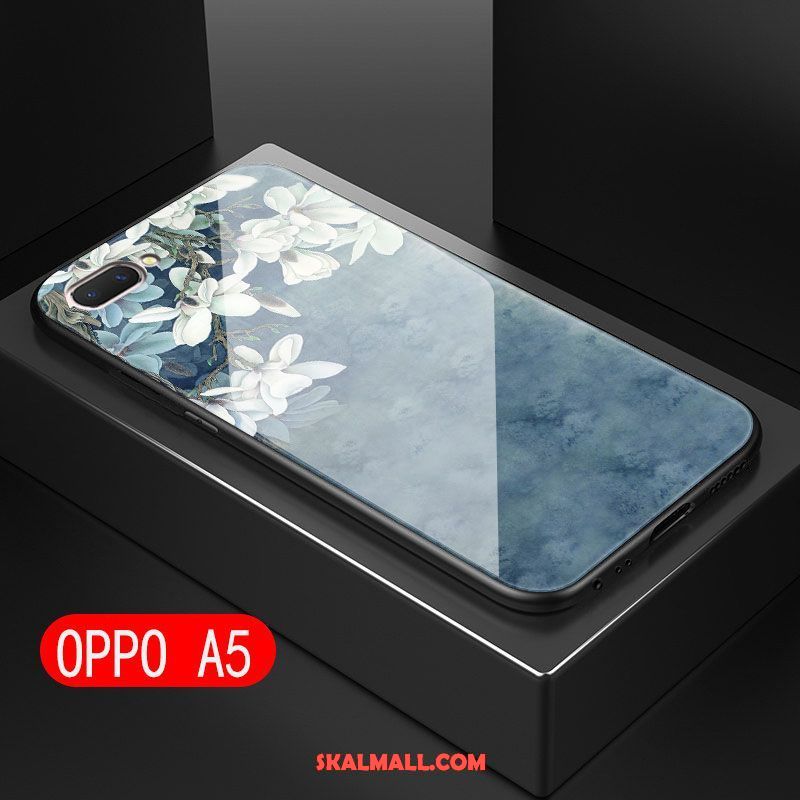 Oppo A5 Skal Konst Blommor All Inclusive Glas Mobil Telefon Till Salu