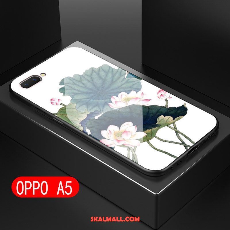 Oppo A5 Skal Konst Blommor All Inclusive Glas Mobil Telefon Till Salu