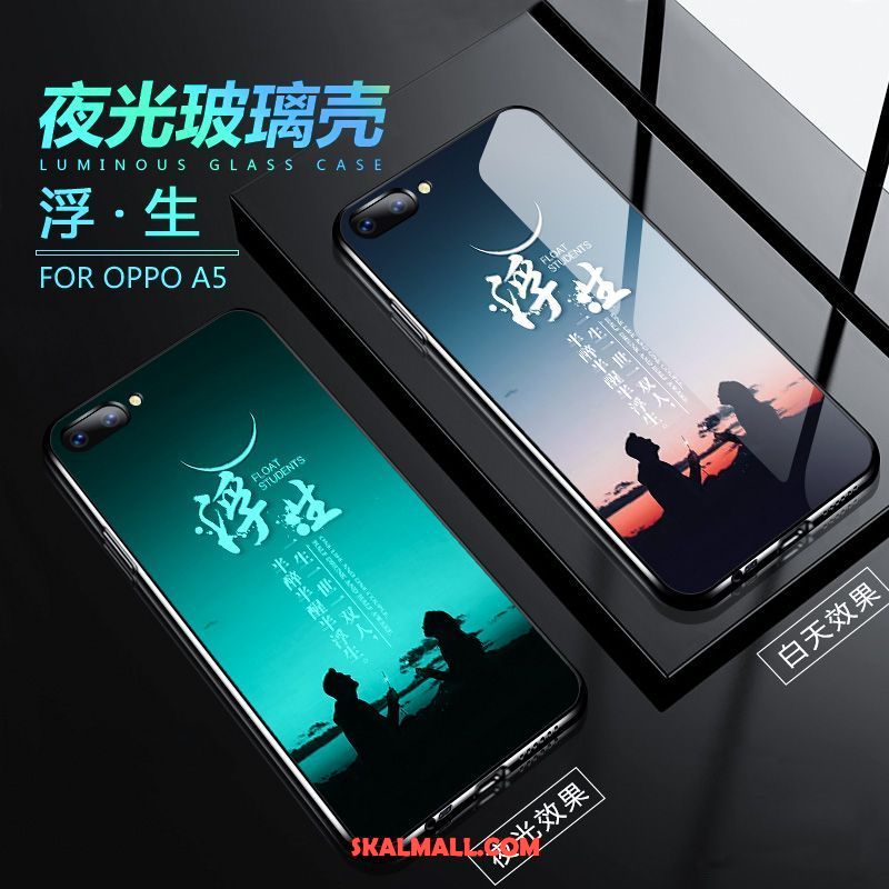 Oppo A5 Skal Kreativa Fallskydd All Inclusive Nubuck Mjuk Billigt