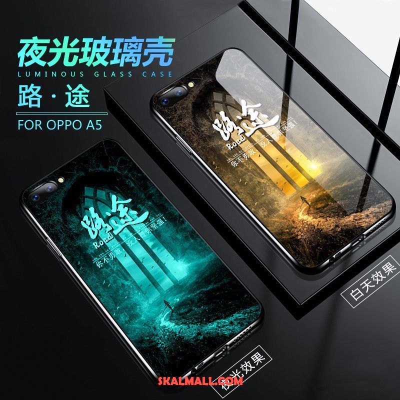 Oppo A5 Skal Kreativa Fallskydd All Inclusive Nubuck Mjuk Billigt