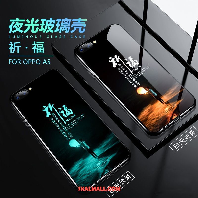 Oppo A5 Skal Kreativa Fallskydd All Inclusive Nubuck Mjuk Billigt