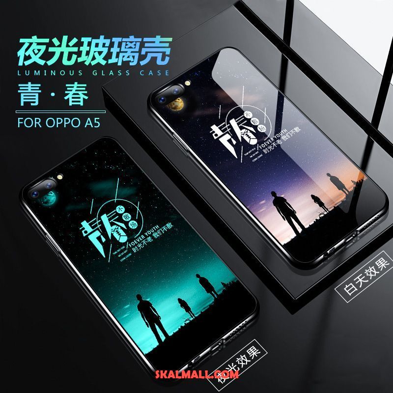 Oppo A5 Skal Kreativa Fallskydd All Inclusive Nubuck Mjuk Billigt