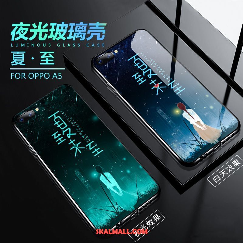 Oppo A5 Skal Kreativa Fallskydd All Inclusive Nubuck Mjuk Billigt