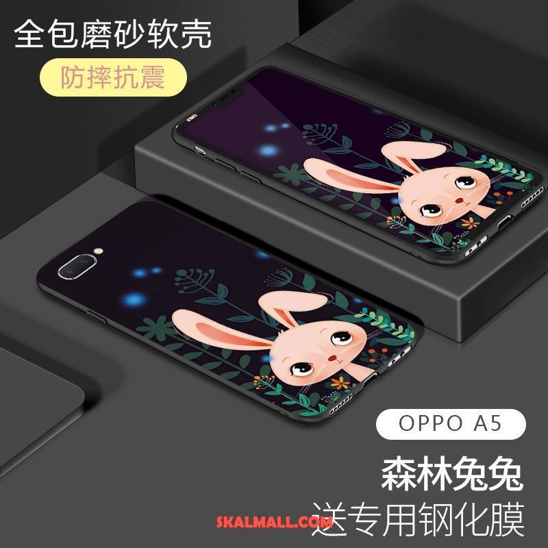 Oppo A5 Skal Tecknat Silikon Kreativa Net Red Lätt Och Tunt Online