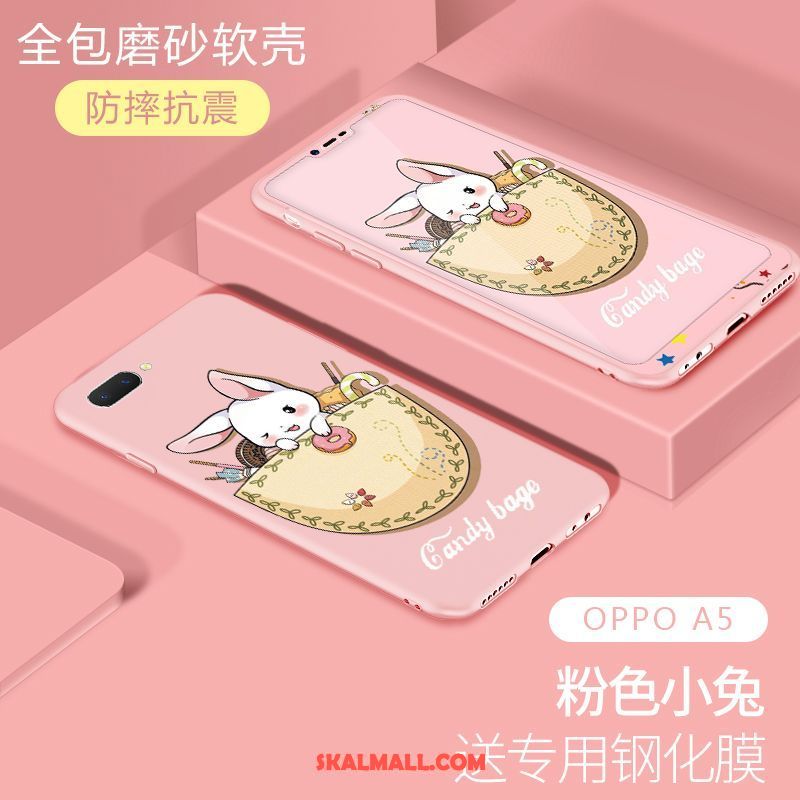 Oppo A5 Skal Tecknat Silikon Kreativa Net Red Lätt Och Tunt Online