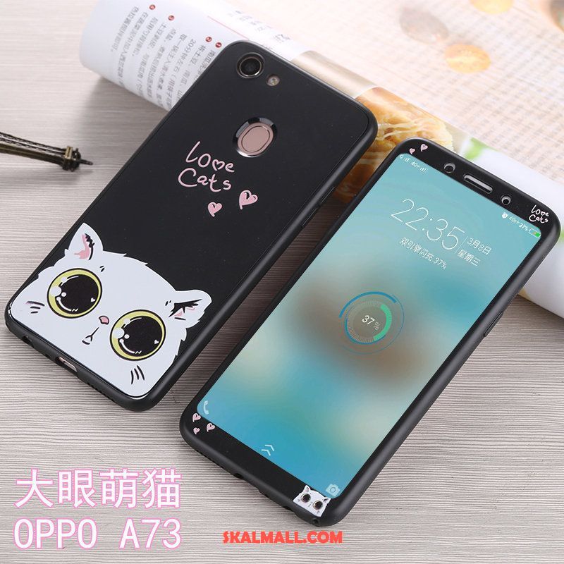 Oppo A73 Skal Mobil Telefon All Inclusive Fallskydd Rosa Silikon Köpa