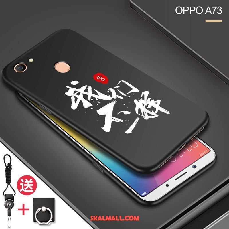 Oppo A73 Skal Par Vacker Mjuk Röd Silikon Köpa