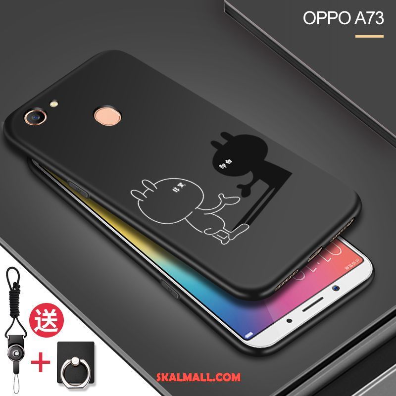 Oppo A73 Skal Par Vacker Mjuk Röd Silikon Köpa