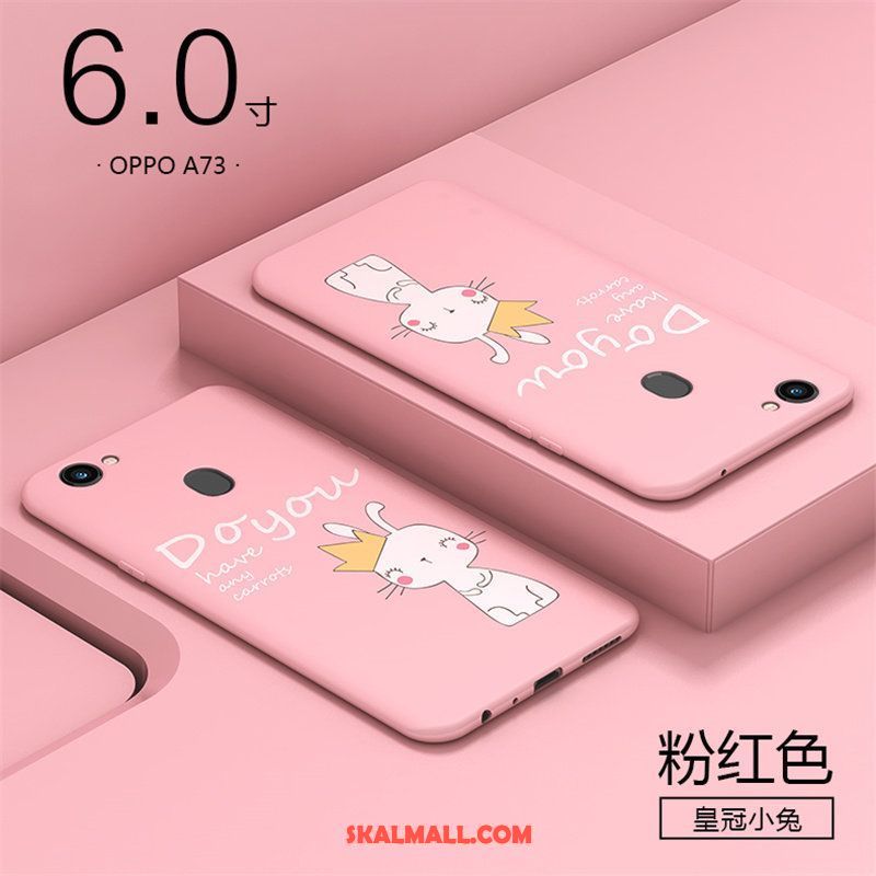 Oppo A73 Skal Skydd Mobil Telefon All Inclusive Mjuk Röd Online