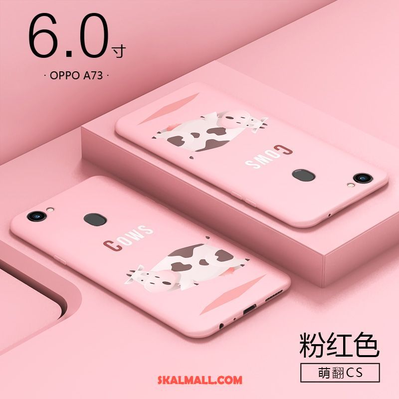 Oppo A73 Skal Skydd Mobil Telefon All Inclusive Mjuk Röd Online