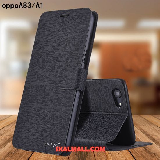 Oppo A83 Skal All Inclusive Nubuck Hård Mobil Telefon Skydd Billiga