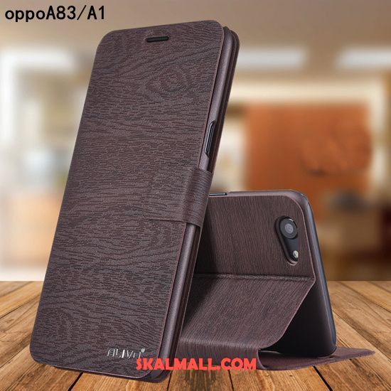 Oppo A83 Skal All Inclusive Nubuck Hård Mobil Telefon Skydd Billiga