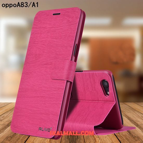 Oppo A83 Skal All Inclusive Nubuck Hård Mobil Telefon Skydd Billiga