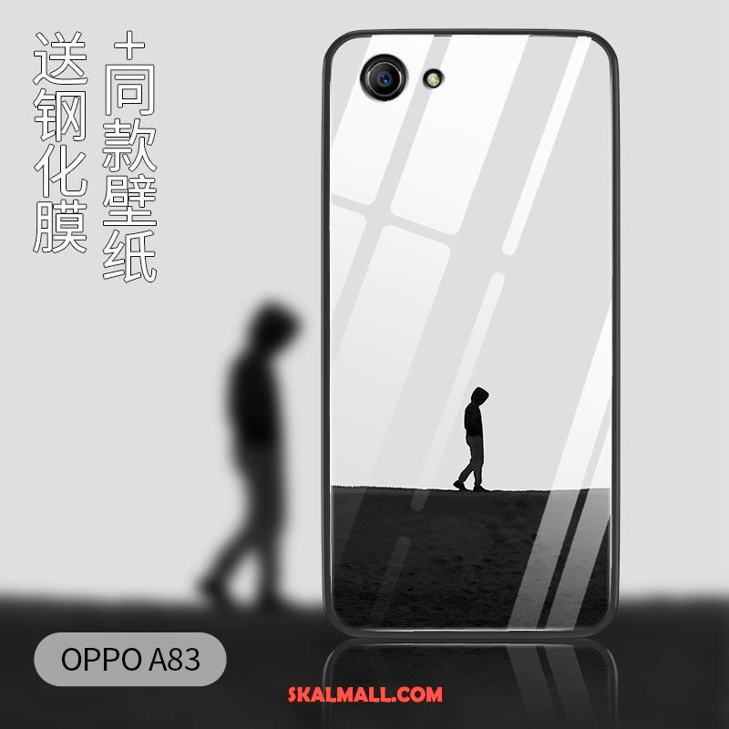 Oppo A83 Skal Blå Silikon Kreativa Mjuk Mobil Telefon Fodral Billiga