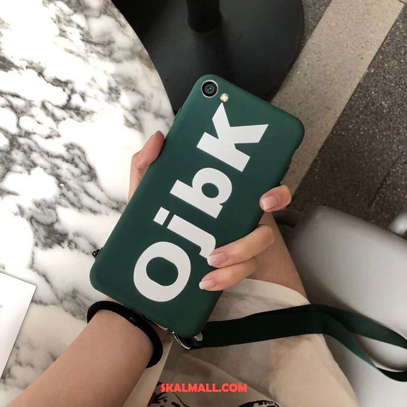 Oppo A83 Skal Mjuk Mobil Telefon Grön Silikon Fodral Köpa