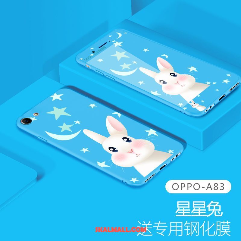 Oppo A83 Skal Mjuk Tecknat All Inclusive Skärmskydd Film Kreativa Billigt